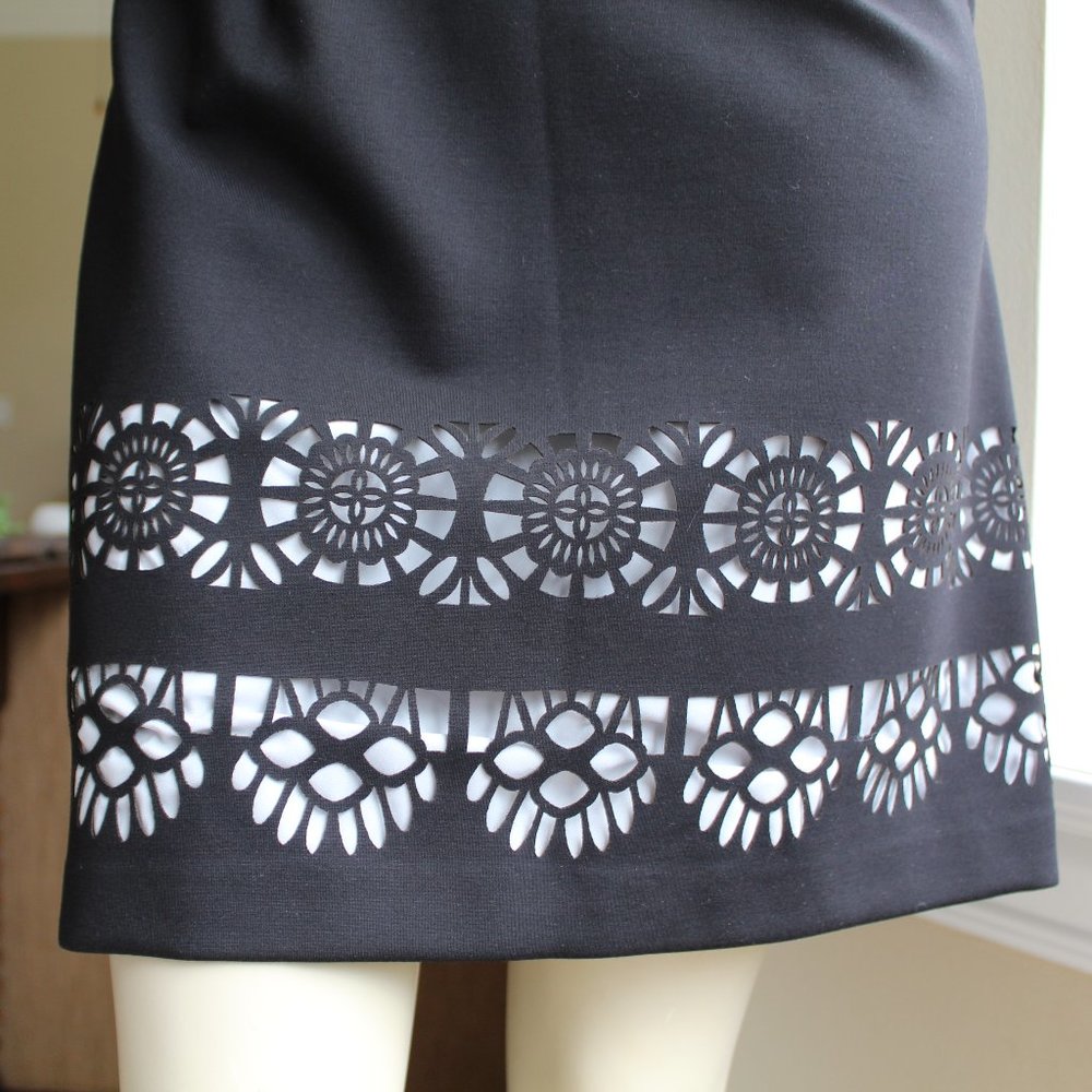 Tracey Reese black & white skirt
